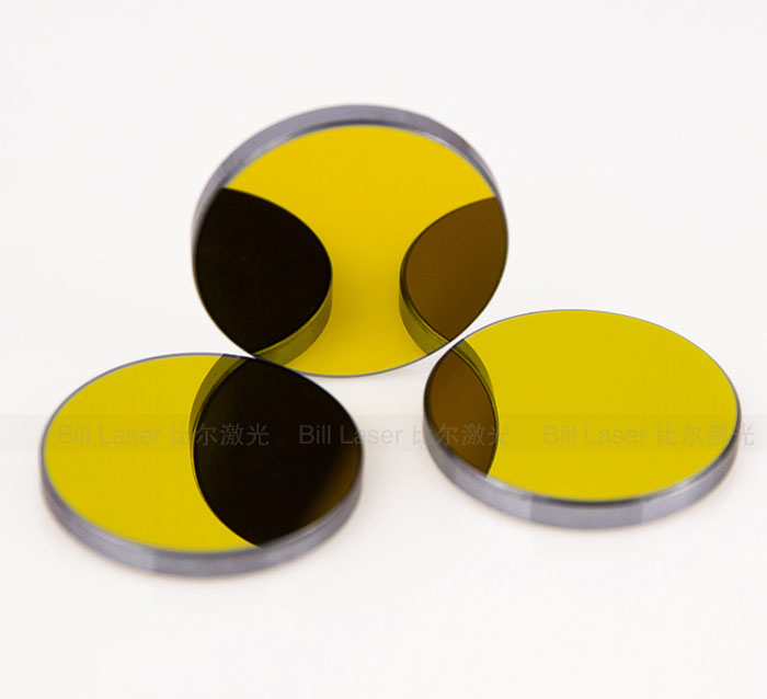 20mm Silicon Reflection Mirror عدسة الليزر For ليزر ثاني أكسيد الكربون Cutter